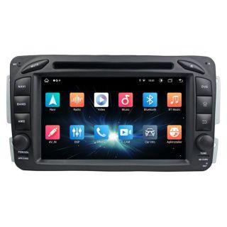 Mercedes CLK W208 (ab 1997) Android Radio Nachrüsten mit GPS-Navi