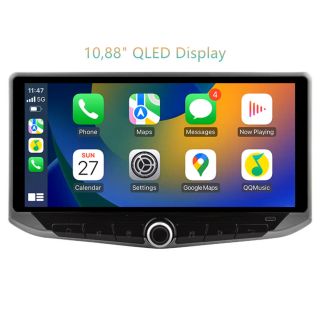 Android Radio zum Nachrüsten für Ford Ka+ (ab 2016) mit 12,3" QLED Display