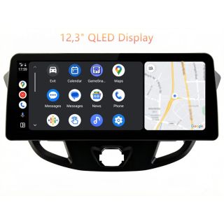 Android Radio zum Nachrüsten für Ford Tourneo Custom MK1 (ab 2012) – 10,88" oder 12,3" QLED Display mit DAB+, CarPlay, Android Auto, Bluetooth-Freisprecheinrichtung & Rückfahrkamera