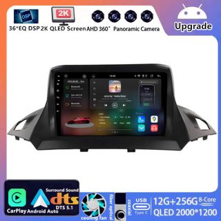 Ford C-Max/Ford Grand C-MAX II (ab 2010) Android Autoradio Upgrade mit DAB+ CarPlay Android Auto-1