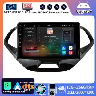 Ford Ka+ (2016–2020) Android Autoradio Upgrade mit 2K QLED Display