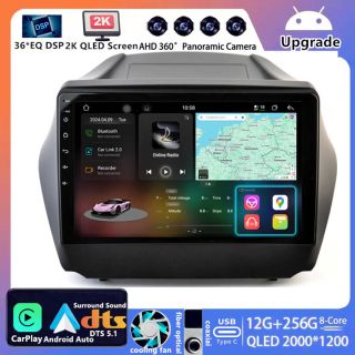 Hyundai ix35 (2009–2017) Android Autoradio Upgrade mit DAB+ CarPlay Android Auto-1