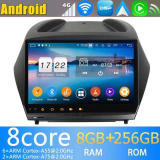 Hyundai Tucson 2 (LM) (2009-2015) Android Radio Nachrüsten mit GPS-Navi