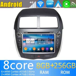 Mitsubishi ASX (GA0) (ab 2010) Android Radio Nachrüsten mit GPS-Navi