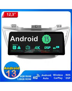 Hyundai Tucson 3 TL (ab 2015) Android Radio mit Rückfahrkamera CarPlay DAB+ 12,3" QLED Display-1