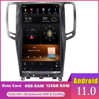 Infiniti G25/G35/G37 (V36) (2006-2015) Tesla-Stil Android Radio Upgrade mit 13,6 Zoll Display
