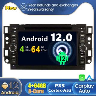 Chevrolet Aveo T250 (2006-2012) Android Autoradio Upgrade mit DAB+ CarPlay Android Auto-1