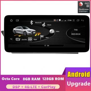 Audi A4/S4/RS4 B8 (ab 2008) Android Autoradio mit Rückfahrkamera CarPlay Android Auto-1