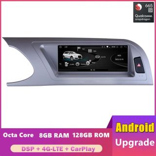 Audi A4 B8 (2007-2012) Android Autoradio mit Rückfahrkamera CarPlay DAB+-1