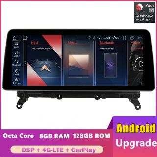 BMW X4 F26 (2014-2017) Android Autoradio Upgrade mit DAB+ CarPlay Android Auto-1