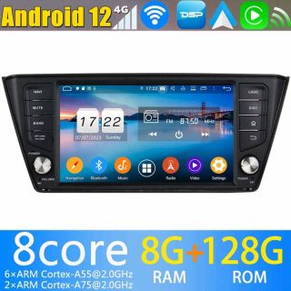 Skoda Fabia 3 (2014-2021) Android Radio Nachrüsten mit GPS-Navi