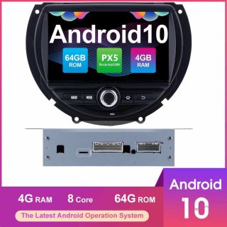 7" Android 13.0 Autoradio DVD Player GPS Navigation für Mini Countryman F60 (Ab 2017)-1