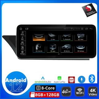 12,5" Android 14.0 Autoradio DVD Player mit GPS Navi für Audi S5 B8 8T (2007-2016)-1