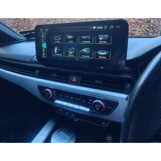Audi A4 B9 (2016-2020) Android Radio Nachrüsten mit DAB+ CarPlay Android Auto 12,3" Display-1