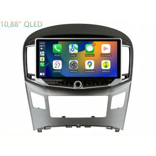 Android Radio zum Nachrüsten für Hyundai H-1 Travel/Cargo (2016–2020) mit 12,3" QLED Display, DAB+, CarPlay-1