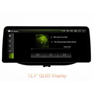 Android Radio zum Nachrüsten für Hyundai i30 III (PD) (ab 2017) – 10,88" oder 12,3" QLED Display mit DAB+, CarPlay, Android Auto, Bluetooth-Freisprecheinrichtung & Rückfahrkamera