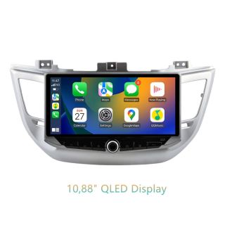 Android Radio zum Nachrüsten für Hyundai Tucson III (TL) (ab 2015) mit Bluetooth-Musik