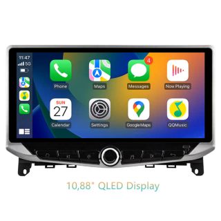 Android Radio zum Nachrüsten für Mercedes C-Klasse (W204/S204) (2006–2011) – 10,88" oder 12,3" QLED Display mit DAB+, CarPlay, Android Auto, Bluetooth-Freisprecheinrichtung & Rückfahrkamera