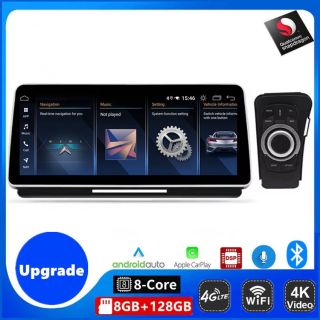 BMW E92 (2006-2013) Android 15 Radio Navi Nachrüsten mit DAB+ CarPlay Android Auto 12,3" Display-1