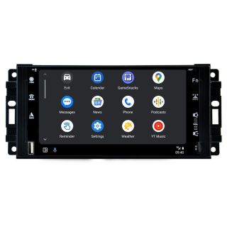 Dodge Ram 1500 Gen. 4 (2009–2012) Android Radio Upgrade mit DAB+, CarPlay, Android Auto, Bluetooth-Freisprecheinrichtung, Rückfahrkamera, Handy-Verbindung und 7" IPS Display