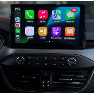 Ford Focus MK4 (ab 2018) Android Autoradio Upgrade mit DAB+ CarPlay Android Auto-1