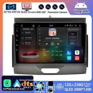 Ford Ranger (2016–2019) Android Autoradio Upgrade mit DAB+ CarPlay Android Auto-1