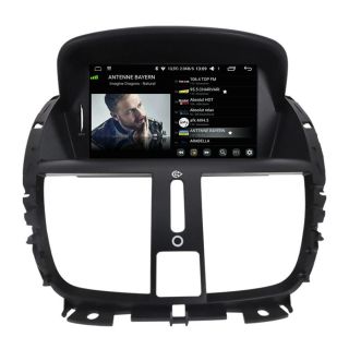 Peugeot 207/207CC/207SW (2006-2016) Android Autoradio GPS Navigationsysteme-1