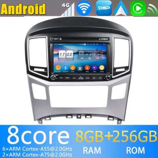 Hyundai H-1 Travel/Cargo (2016-2018) Android Autoradio Nachrüsten mit DAB+ Android Auto CarPlay-1
