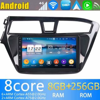 Hyundai i20 GB (2015-2018) Android Radio Nachrüsten mit GPS-Navigation