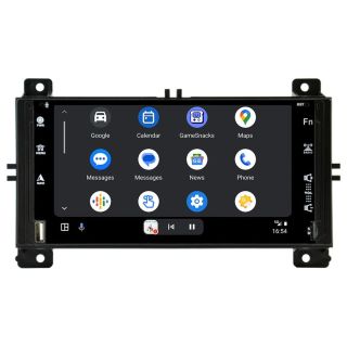 Jeep Grand Cherokee WK2 (2010–2013) Android Radio Upgrade mit DAB+, CarPlay, Android Auto, Bluetooth-Freisprecheinrichtung, Rückfahrkamera, Handy-Verbindung und 7" IPS Display