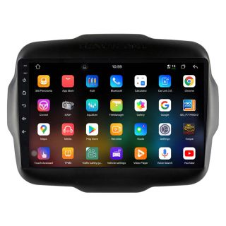 Für Jeep Renegade (2014–2025): 9 Zoll 2K QLED Android Radio mit DAB+ & CarPlay