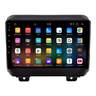 Für Jeep Wrangler JL (2018–2023): 9 Zoll 2K QLED Android Radio mit DAB+ & CarPlay