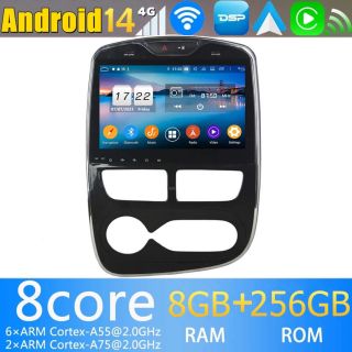 Renault Clio 4 (2012-2016) Android Radio mit 10" Display