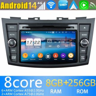 Suzuki Swift NZ (2011-2017) Android Radio Nachrüsten mit GPS-Navigation
