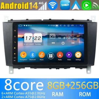 Mercedes CLK W209 (2005-2011) Android Radio Nachrüsten mit GPS-Navi