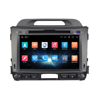 Kia Sportage 3 SL (ab 2010) Android Autoradio Nachrüsten mit DAB+ Android Auto CarPlay-1