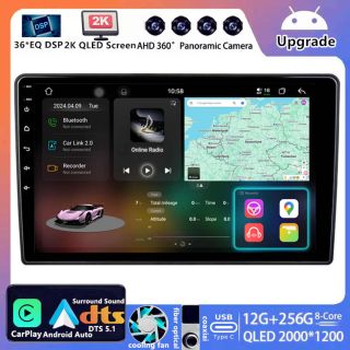 Kia Venga (ab 2010) Android Autoradio Upgrade mit DAB+ CarPlay Android Auto-1