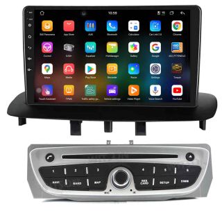 Für Renault Megane 3 (2008–2016): 9 Zoll 2K QLED Android Radio mit DAB+ & CarPlay