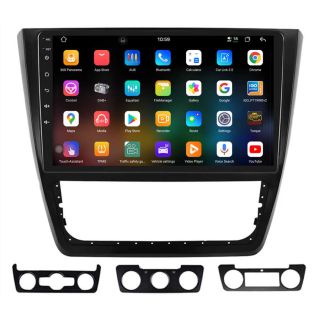 Skoda Yeti 5L (2009–2018) Android Autoradio Upgrade mit DAB+ CarPlay Android Auto-1