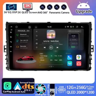 VW Passat B8 (2019–2023) Android Autoradio Upgrade mit DAB+ CarPlay Android Auto-1