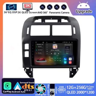 VW Polo 9N 9N3 (2001–2009) Android Autoradio Upgrade mit DAB+ CarPlay Android Auto-1