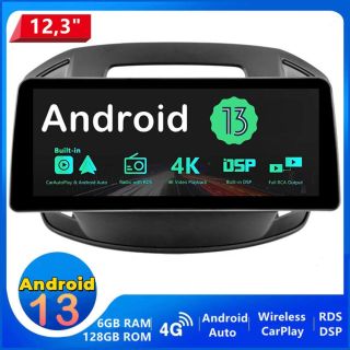 Opel Insignia A (ab 2013) Android Radio mit Rückfahrkamera CarPlay DAB 12,3" QLED Display-1