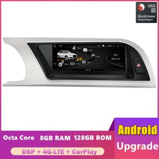 8,8" Android 14 Autoradio DVD Player GPS Navigationssystem für Audi A5/S5/RS5 8T (2006-2016)-1