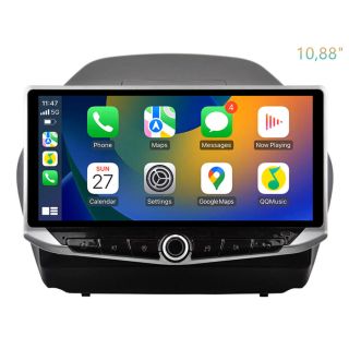 Android Radio zum Nachrüsten für Hyundai ix35 (EL) (ab 2009) – 10,88" oder 12,3" QLED Display mit DAB+, CarPlay, Android Auto, Bluetooth-Freisprecheinrichtung & Rückfahrkamera