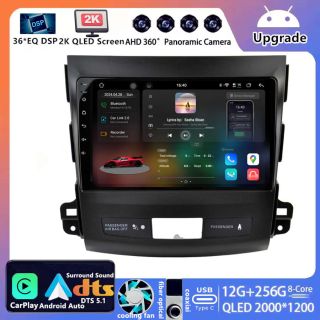 Citroën C-Crosser (2007–2012) Android Autoradio Upgrade mit DAB+ CarPlay Android Auto-1