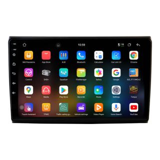 Für Fiat Bravo 2 (198) (2007–2015): 9 Zoll 2K QLED Android Radio mit DAB+ & CarPlay