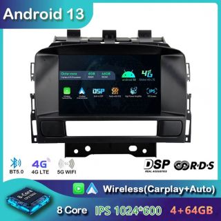 Opel Astra J (2008-2016) Android Radio mit Rückfahrkamera CarPlay DAB QLED Display-1