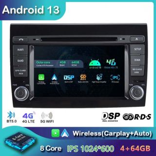 Fiat Bravo II (198) (2007-2012) Android Radio mit GPS-Navi