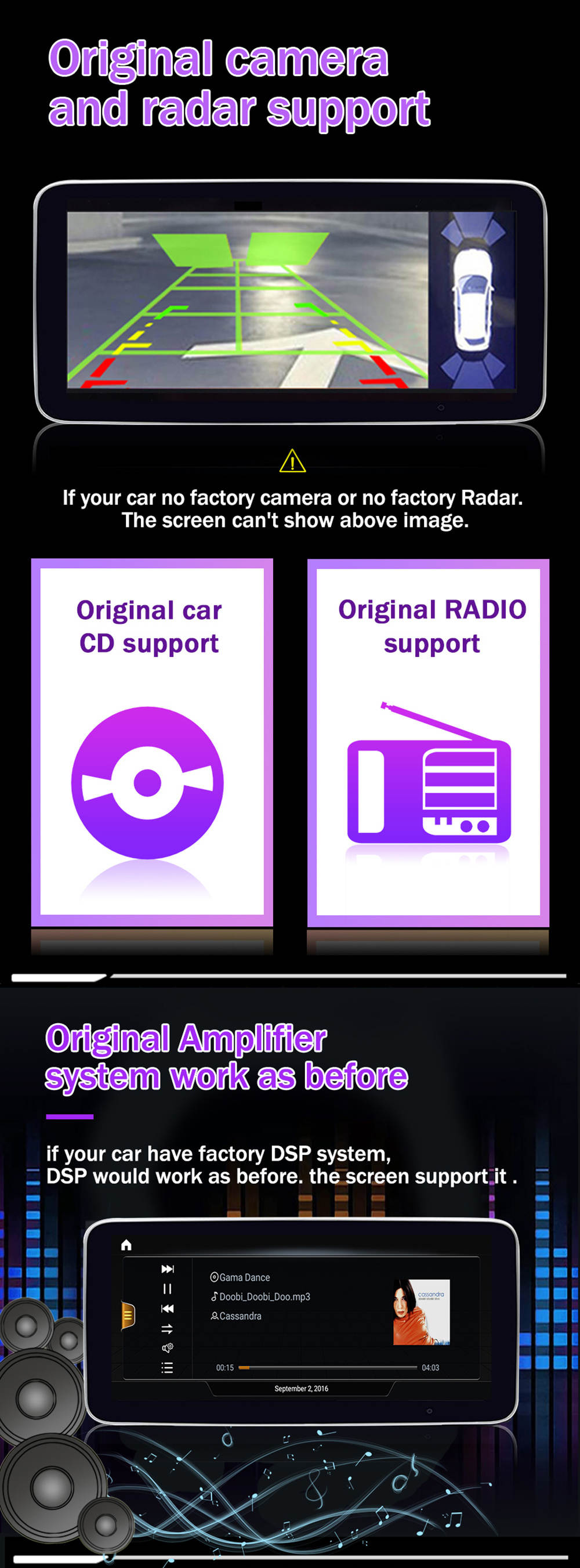 Autoradio Android 12.0 für Audi A6-3