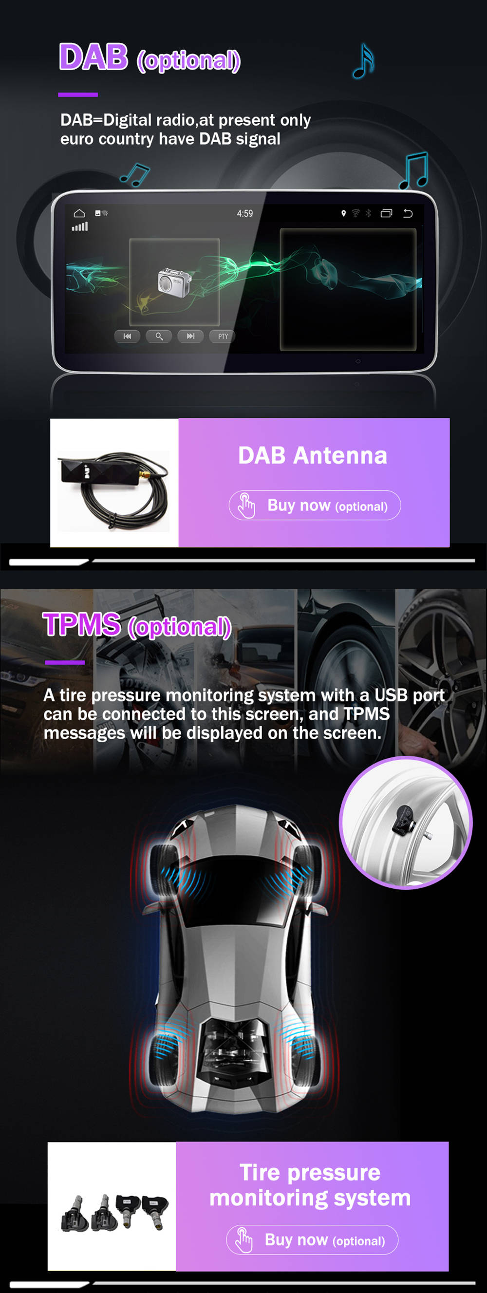 Autoradio Android 11.0 für Lexus CT200h-5